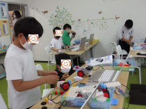 ロボット改造中