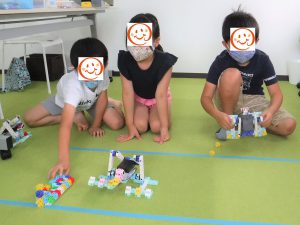 ロボット競走中